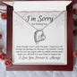 Forever Love Necklace with On Demand Message Card