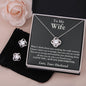 To My Wife Necklace - Love Knot Gift For Her 💕