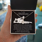 To My Soulmate "Dad Bod" Necklace - 14k or 18k Gold Over Stainless Steel (Luxury Box Option)
