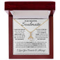 To My Beautiful Soulmate Necklace - 14k or 18k Alluring Beauty Necklace