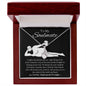 To My Soulmate "Dad Bod" Necklace - 14k or 18k Gold Over Stainless Steel (Luxury Box Option)