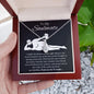 To My Soulmate "Dad Bod" Necklace - 14k or 18k Gold Over Stainless Steel (Luxury Box Option)