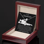 To My Soulmate "Dad Bod" Necklace - 14k or 18k Gold Over Stainless Steel (Luxury Box Option)