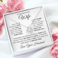 To My Beautiful Wife Necklace - Love Knot Necklace π€ β