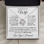 To My Beautiful Wife Necklace - Love Knot Necklace π€ β