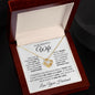 To My Beautiful Wife Necklace - Love Knot Necklace π€ β