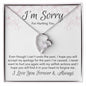 Forever Love Necklace with On Demand Message Card