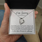 Forever Love Necklace with On Demand Message Card