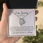Forever Love Necklace with On Demand Message Card