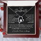 To My Soulmate Forever Love Necklace - 14k/18k Gold Finish