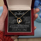 To My Soulmate Forever Love Necklace - 14k/18k Gold Finish