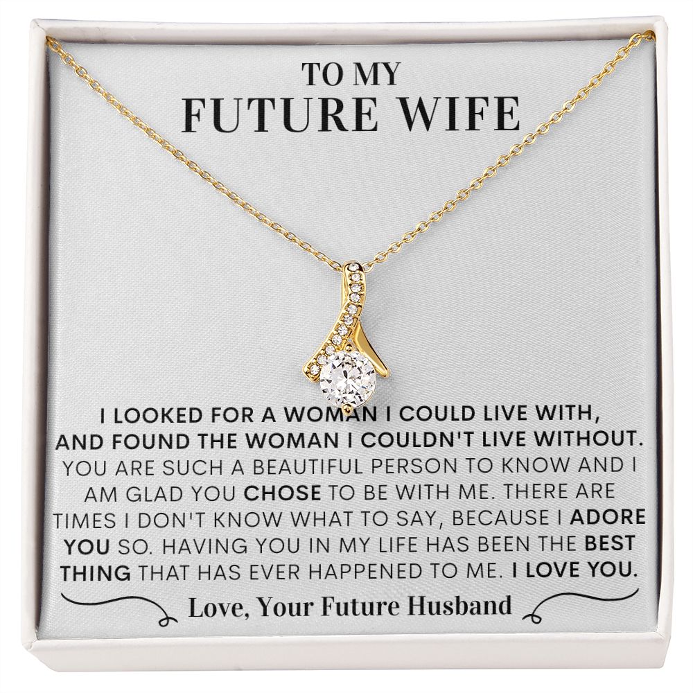 To My Future Wife Necklace - Necklace For Future Wife 💗