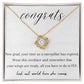 Congrats New Grad Love Knot - 14k/18k Gold Over Stainless Steel ✨🎓