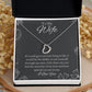 To My Wife Necklace - Beautiful Heart Necklace For Her