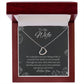 To My Wife Necklace - Beautiful Heart Necklace For Her