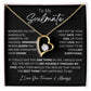 To My Soulmate Forever Love Necklace - 14k/18k Gold Finish